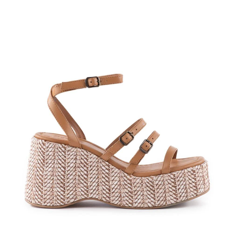 Free Delivery Seychelles | For Women | Grapefruit Sandal-Tan