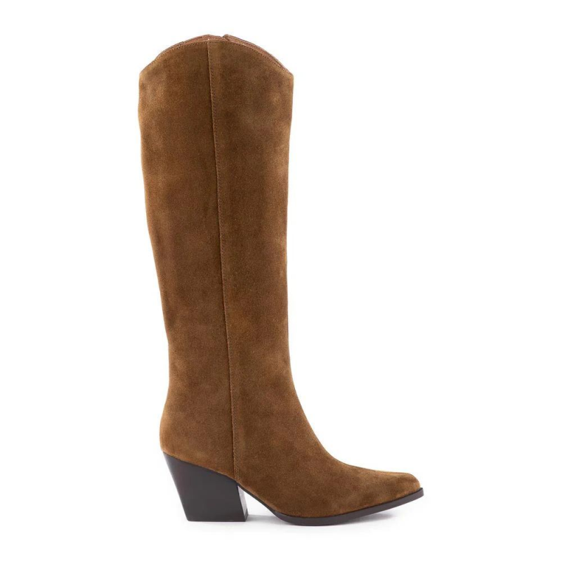 Free Delivery Seychelles | For Women | Begging You Tall Boot-Cognac