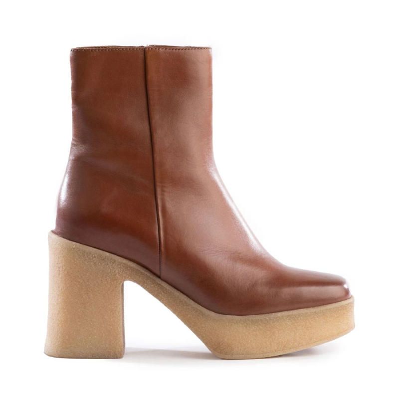 Free Delivery Seychelles | For Women | Navigate Boot-Cognac