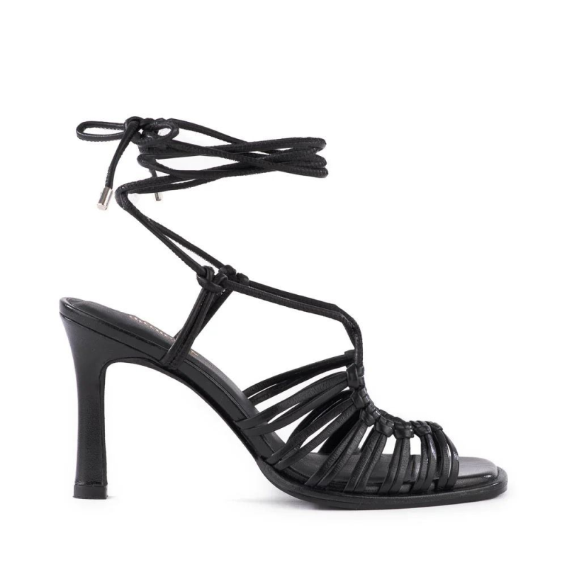 Free Delivery Seychelles | For Women | Te Amo Sandals-Black