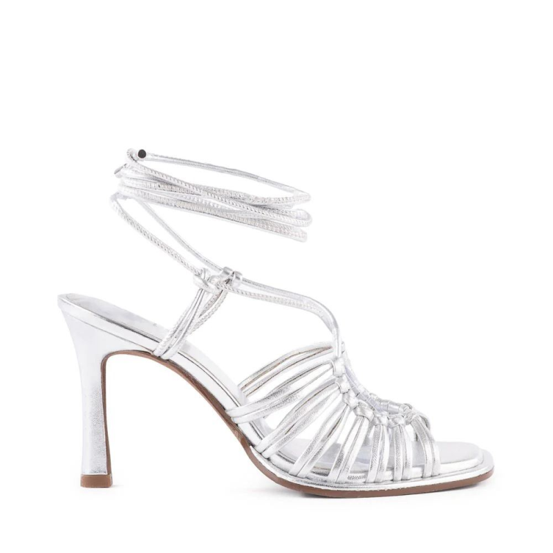 Free Delivery Seychelles | For Women | Te Amo Sandals-Silver
