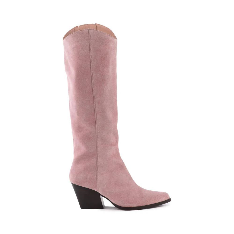 Free Delivery Seychelles | For Women | Begging You Tall Boot-Blush