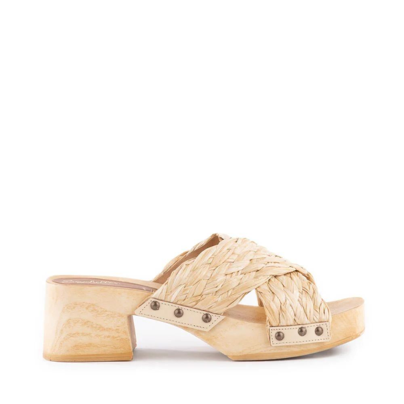 Free Delivery Seychelles | For Women | Warm Waters Sandal-Natural Raffia