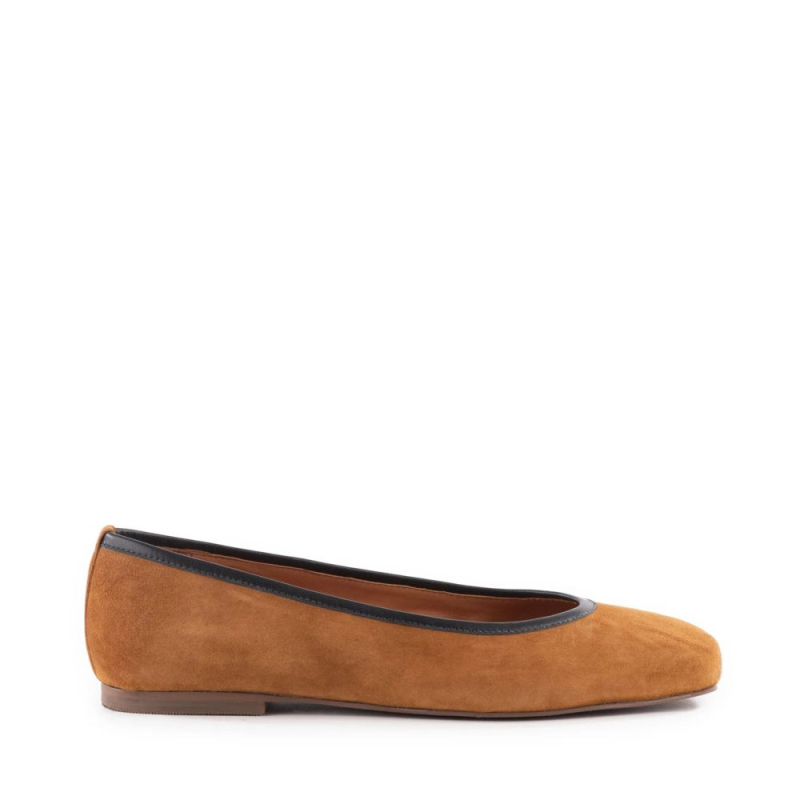 Free Delivery Seychelles | For Women | City Streets Flat-Cognac