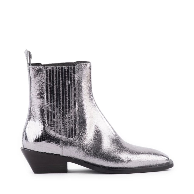 Free Delivery Seychelles | For Women | Hold Me Down Boot-Silver
