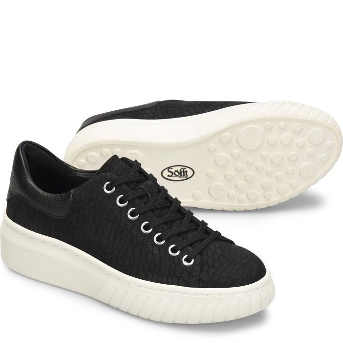 Sofft Women's Parkyn-Black Suede (Black)