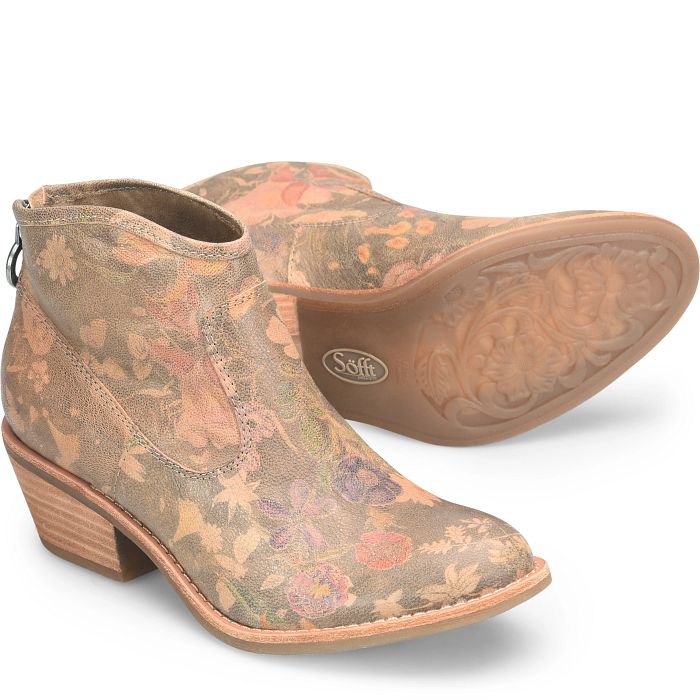 Sofft Women's Aisley-Taupe (Floral)