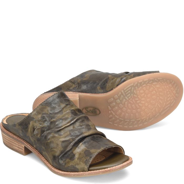 Sofft Women's Netta-Olive Camo (Green)
