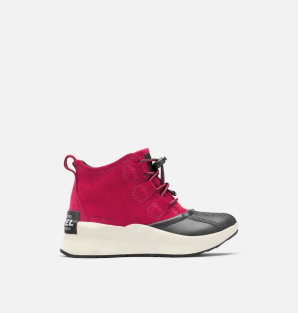 Sorel-Youth Out 'N About Classic Boot-Fuchsia Rush Black