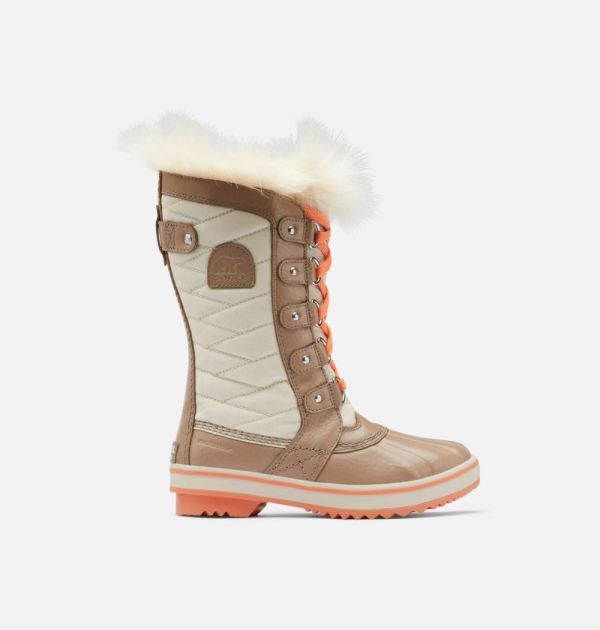 Sorel-Big Kids' Tofino II Boot -Fawn Omega Taupe