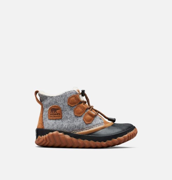 Sorel-Youth Out N About Plus Boot-Quarry Camel Brown