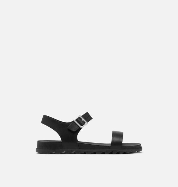 Sorel-Womens Roaming Decon Ankle Strap Sandal-Black