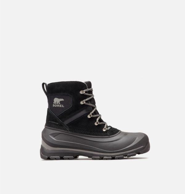 Sorel-Men's Buxton Lace Boot-Black Quarry