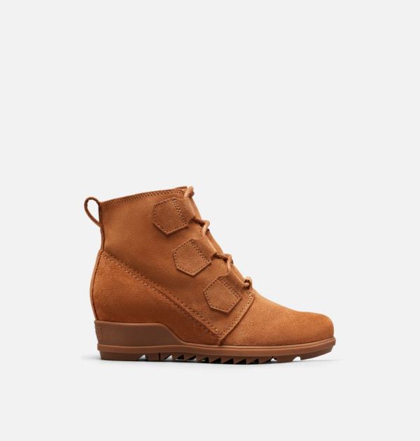 Sorel-Women's Evie Lace Bootie-Camel Brown