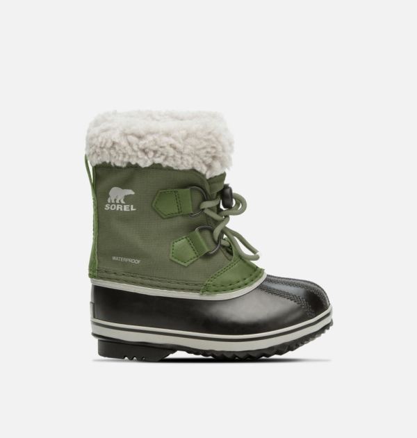 Sorel-Children's Yoot Pac Nylon Boot-Hiker Green