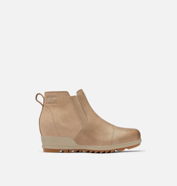 Sorel-Women's Evie Pull-On Bootie -Omega Taupe Gum 2