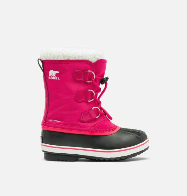 Sorel-Children's Yoot Pac Nylon Boot-Bright Rose