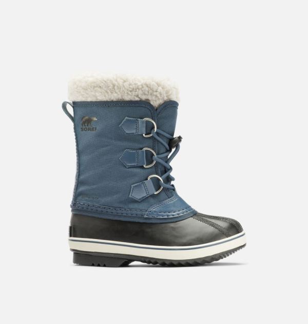 Sorel-Children's Yoot Pac Nylon Boot-Uniform Blue Black