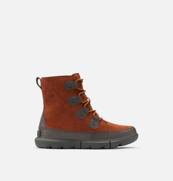 Sorel-Men's Explorer Boot-Dark Amber Buffalo