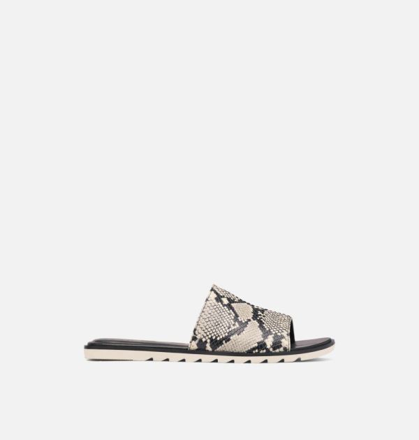 Sorel-Womens Ella II Block Slide-Snake