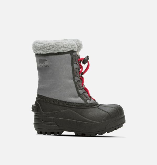 Sorel-Children's Cumberland Boot-City Grey Coal