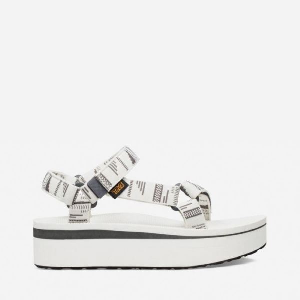 Teva - Women's Flatform Universal - CHARA BRIGHT WHITE