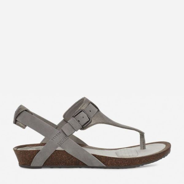 Teva - Women's Mahonia 3-Point Metallic - METALLIC PEWTER