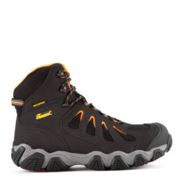 Thorogood Boots Crosstrex Series - Waterproof - 6" Black Safety Toe Hiker