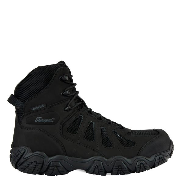 Thorogood Boots Crosstrex Series - Safety Toe Side Zip BBP Waterproof 6" Hiker