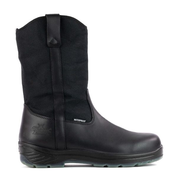 Thorogood Boots Thoro-Flex 10" Black Safety Toe Boot