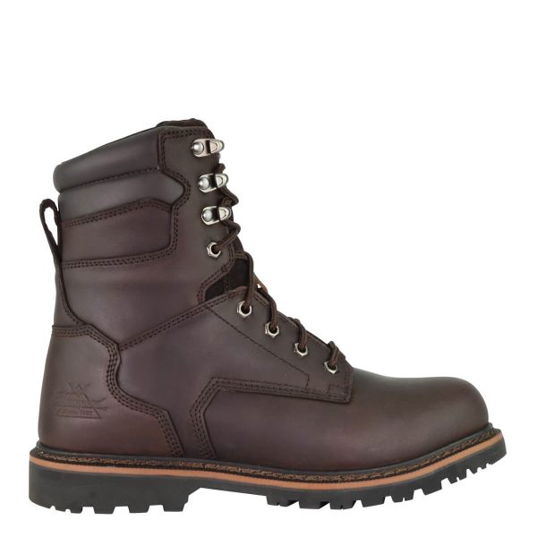 Thorogood Boots V-Series - 8" Brown Safety Toe