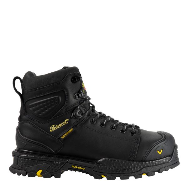 Thorogood Boots INFINITY FD SERIES - 6" Black Waterproof Safety Toe Boot