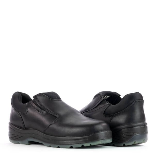 Thorogood Boots Thoro-Flex Black Slip-On Safety Toe