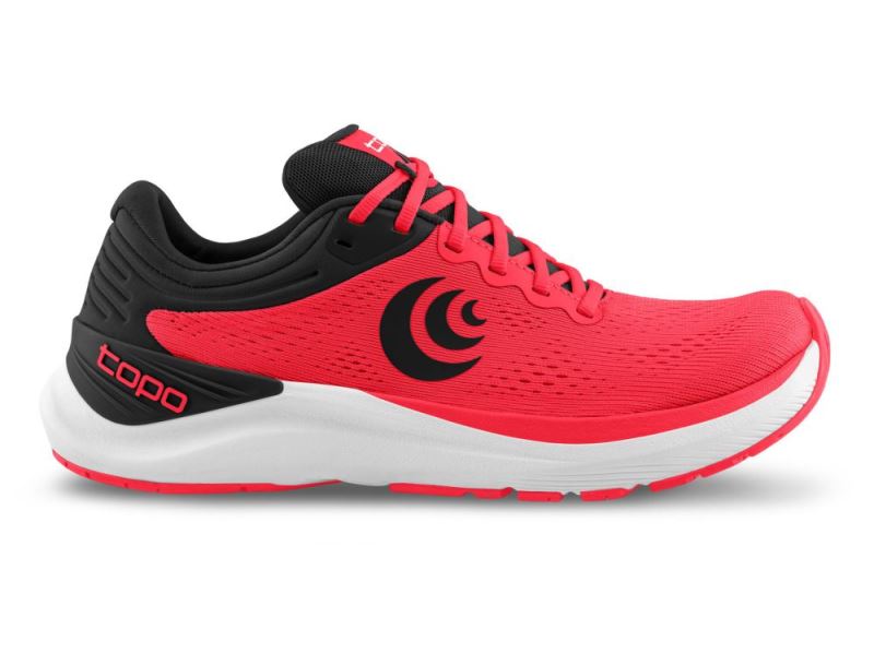 TOPO WOMEN'S ULTRAFLY 4-Bright Red/Black | Quick Ship