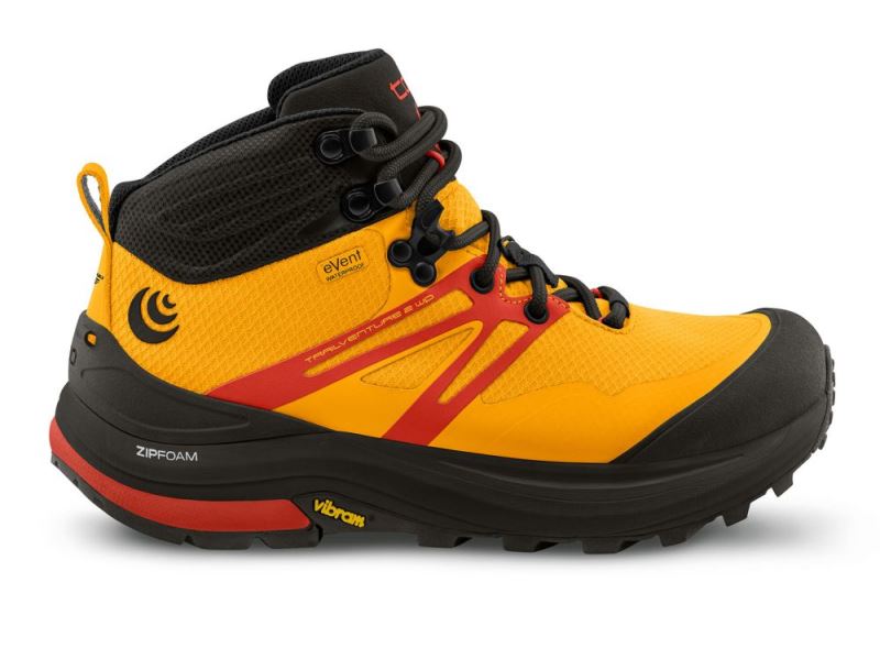 TOPO WOMEN'S TRAILVENTURE 2 WP-Mango/Black | Quick Ship