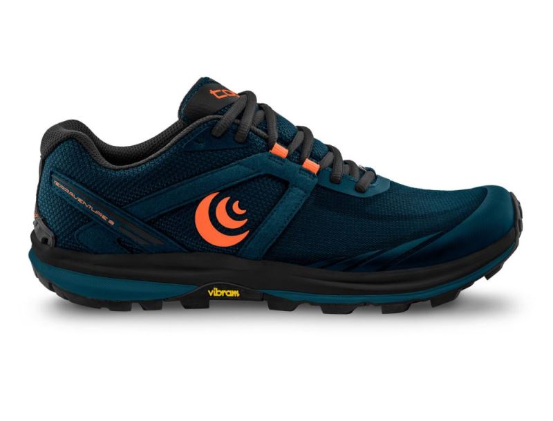 TOPO WOMEN'S TERRAVENTURE 3-Navy/Orange | Quick Ship