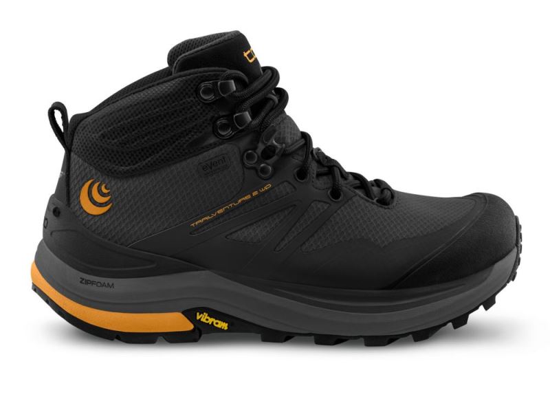 TOPO WOMEN'S TRAILVENTURE 2 WP-Charcoal/Orange | Quick Ship