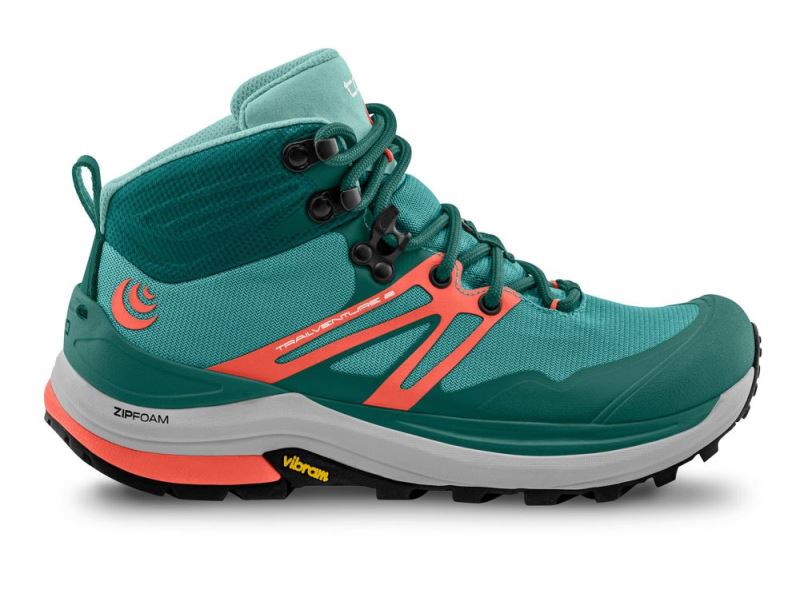 TOPO MEN'S TRAILVENTURE 2-Teal/Coral | Quick Ship