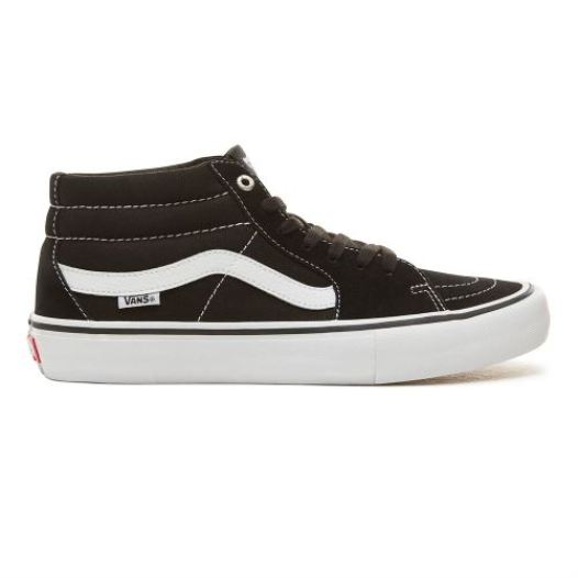 Vans Shoes | Sk8-Mid Pro Black/White