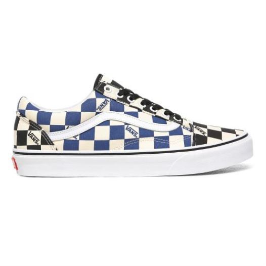 Vans Shoes | Big Check Old Skool (Big Check) Black/Navy