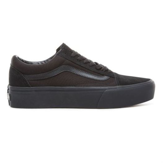 Vans Shoes | Platform Old Skool Black