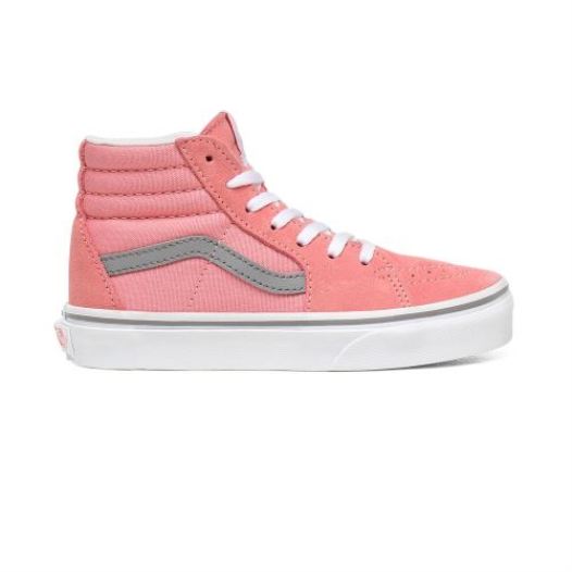 Vans Shoes | Pop Sk8-Hi Youth (8-14 years) (Pop) Pink Icing/Frost Gray