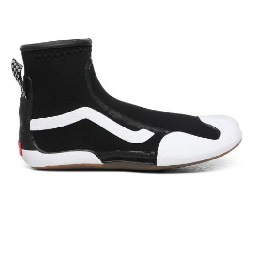 Vans Shoes | Surf Boot Mid Black-True White