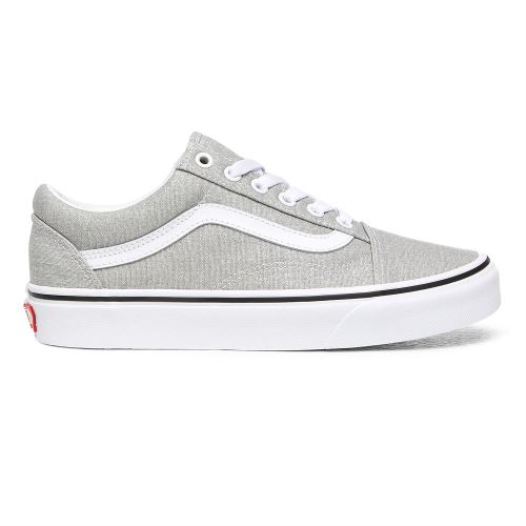 Vans Shoes | Old Skool Silver/True White