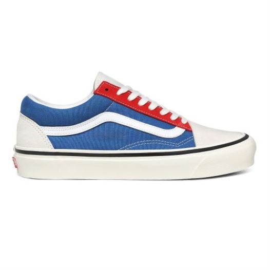 Vans Shoes | Anaheim Factory Old Skool 36 DX (Anaheim Factory) Og White/Og Blue/Og Red