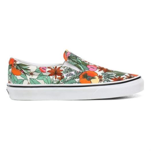 Vans Shoes | Multi Tropic Classic Slip-On (Multi Tropic) Bit Of Blue/True White