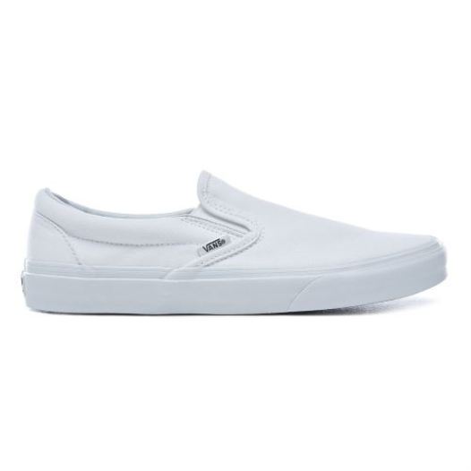 Vans Shoes | Classic Slip-On True White