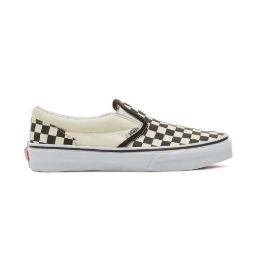 Vans Shoes | Checkerboard Classic Slip-On Kids (4-8 years) (Checkerboard) Black/White