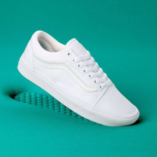 Vans Shoes | Comfycush Old Skool (Classic) True White