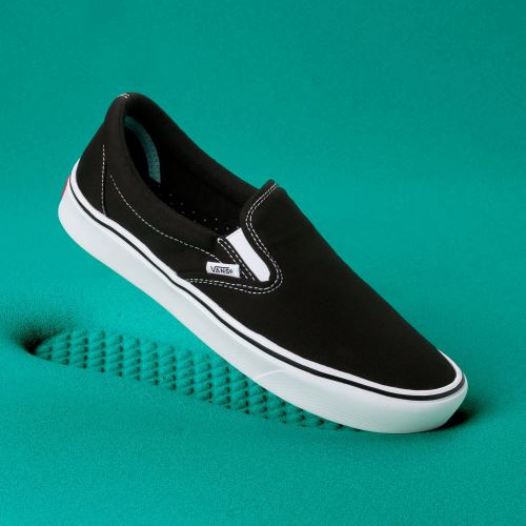 Vans Shoes | Comfycush Slip-On (Classic) black/true white